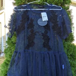 Harlow and Graham sheer top